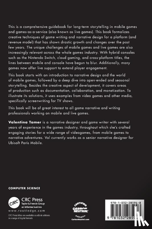 Tamer, Valentina (Ubisoft Paris Mobile - Narrative Design for Mobile and Live Games