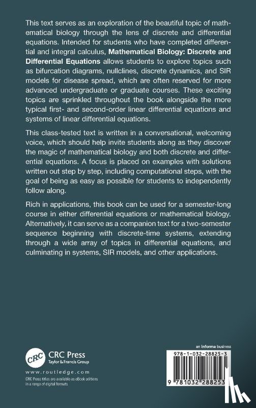 Alvey, Christina, Alvey, Daniel - Mathematical Biology