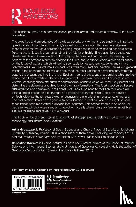  - Routledge Handbook of the Future of Warfare