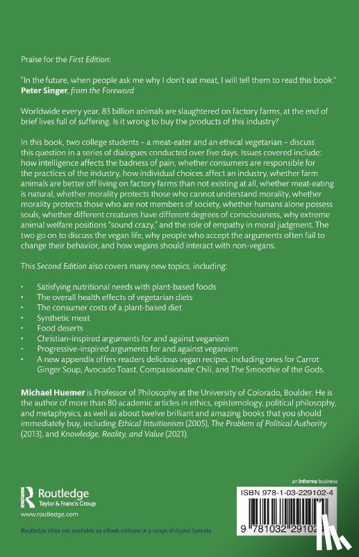 Huemer, Michael (University of Colorado - Dialogues on Ethical Vegetarianism