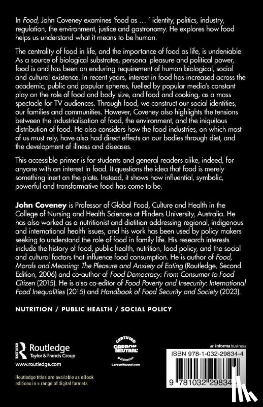 Coveney, John (Flinders University - Food