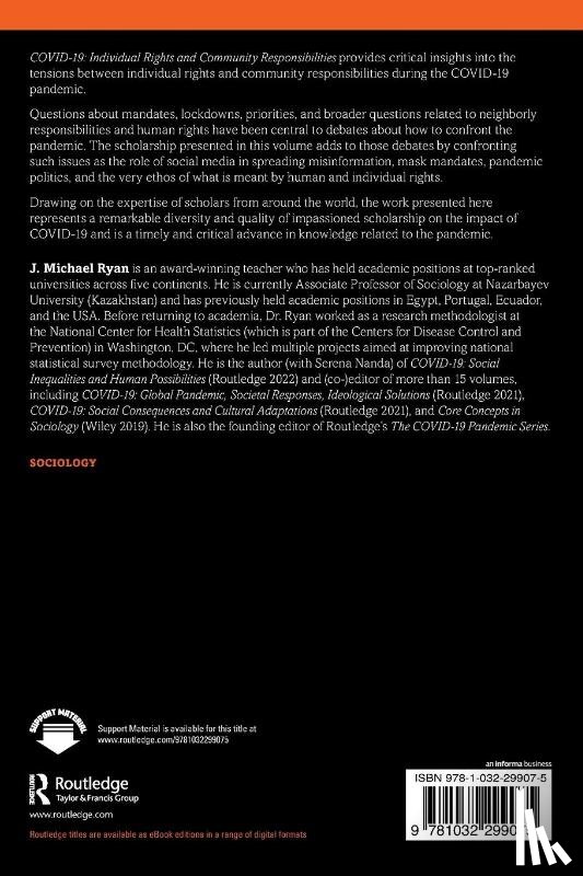  - COVID-19: Individual Rights and Community Responsibilities