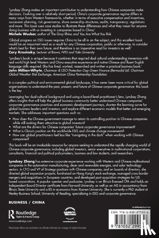 Zhang, Lyndsey - Understanding Chinese Corporate Governance