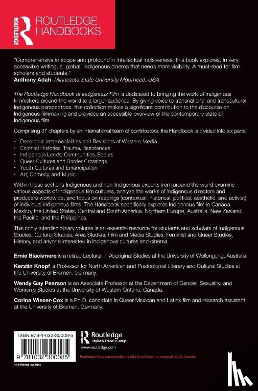  - The Routledge Handbook of Indigenous Film