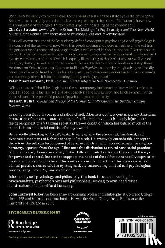 Riker, John Hanwell - Kohut's Self Psychology for a Fractured World