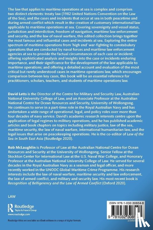  - Maritime Operations Law in Practice