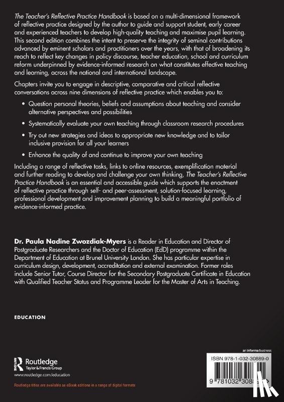 Zwozdiak-Myers, Paula Nadine - The Teacher's Reflective Practice Handbook