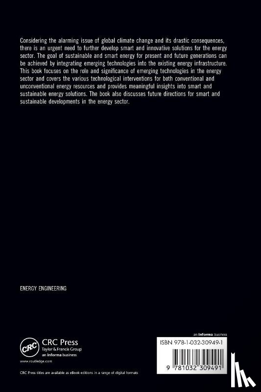  - Emerging Technologies for Sustainable and Smart Energy
