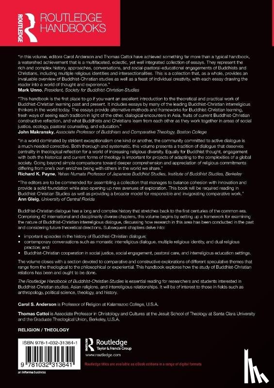  - The Routledge Handbook of Buddhist-Christian Studies