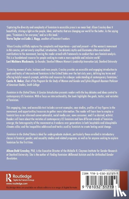 Dahl Crossley, Alison (Stanford University) - Feminism in the United States