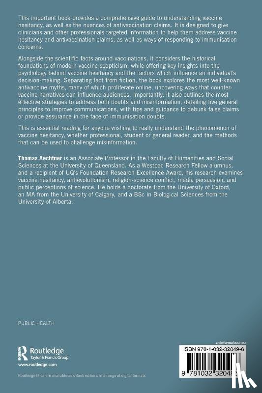 Aechtner, Thomas - Antivaccination and Vaccine Hesitancy