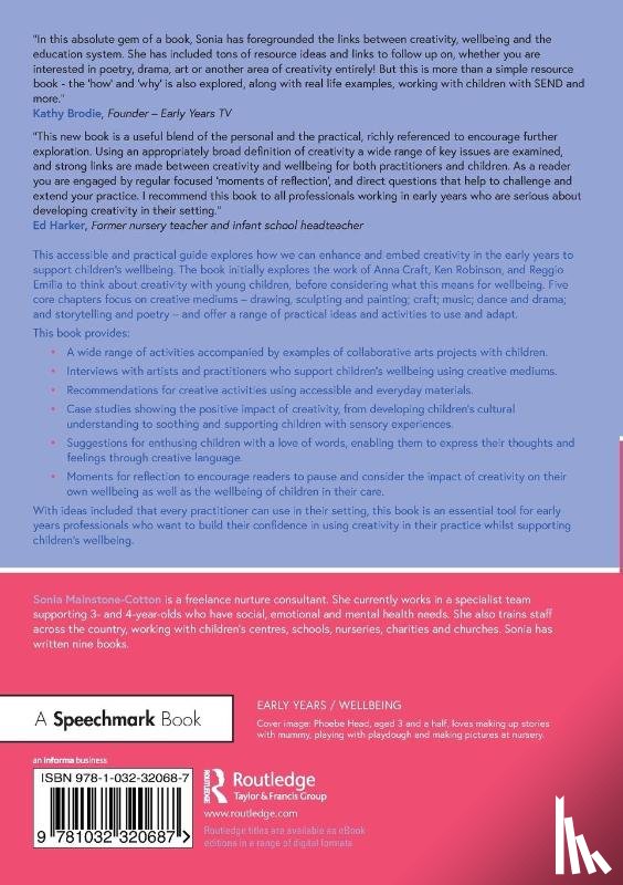 Mainstone-Cotton, Sonia - Creativity and Wellbeing in the Early Years
