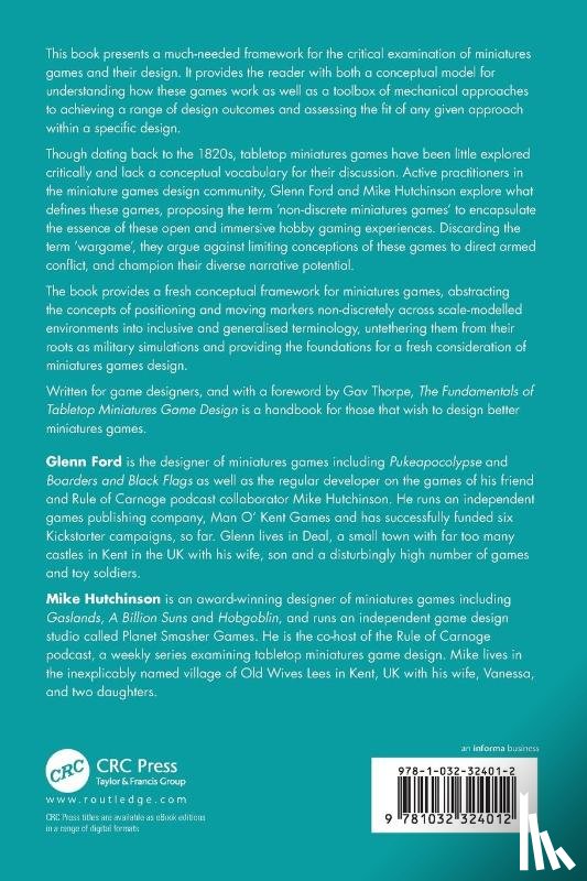 Ford, Glenn, Hutchinson, Mike - The Fundamentals of Tabletop Miniatures Game Design