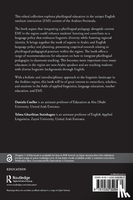  - Plurilingual Pedagogy in the Arabian Peninsula
