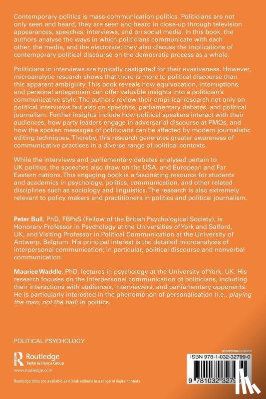 Bull, Peter, Waddle, Maurice - The Psychology of Political Communication