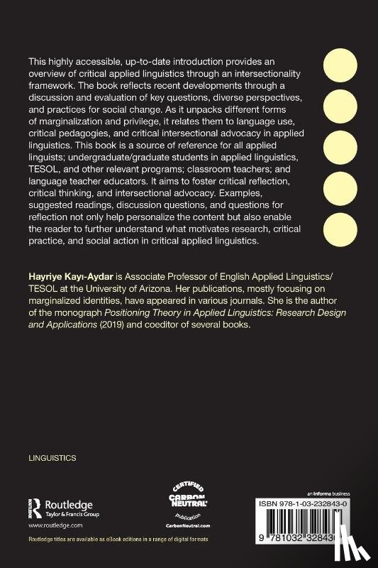 Kayi-Aydar, Hayriye - Critical Applied Linguistics