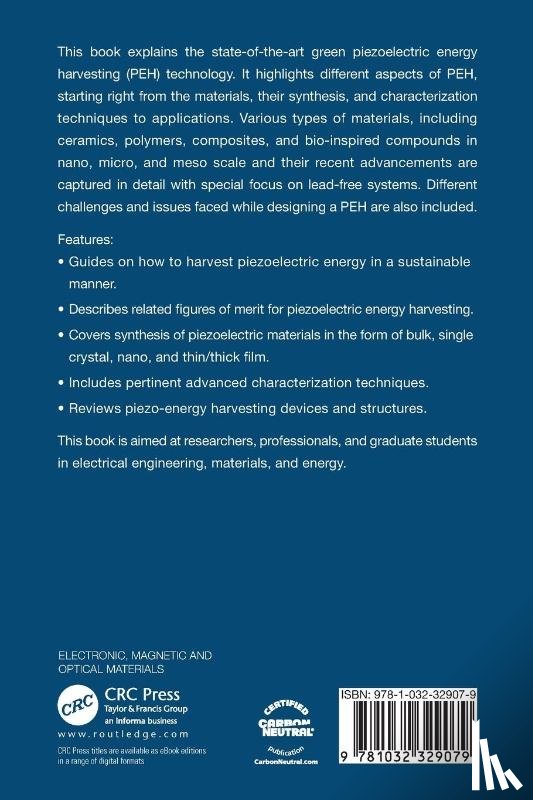 Praharaj, Swetapadma, Rout, Dibyaranjan - Piezoelectric Technology