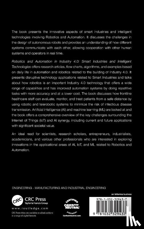 - Robotics and Automation in Industry 4.0