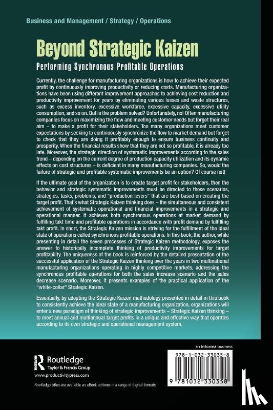 Posteuca, Alin - Beyond Strategic Kaizen