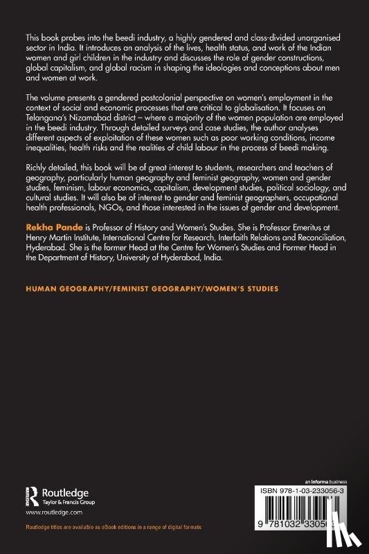 Pande, Rekha (Director - Women's Work in the Unorganized Sector