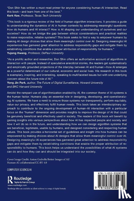 Shin, Don Donghee (Zayed University - Algorithms, Humans, and Interactions