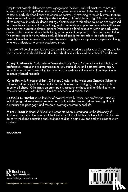  - Reframing the Everyday in Early Childhood Pedagogy