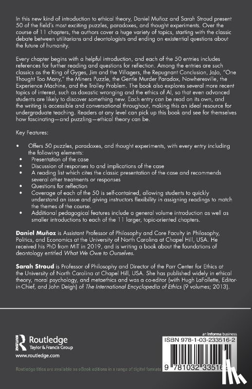 Munoz, Daniel (University of North Carolina at Chapel Hill, Stroud, Sarah (University of North Carolina at Chapel Hill - Ethical Theory