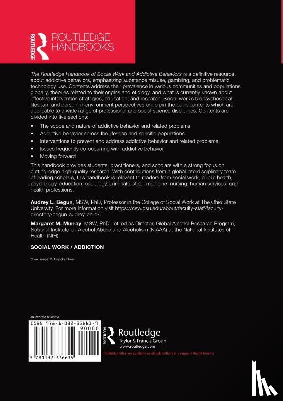  - The Routledge Handbook of Social Work and Addictive Behaviors