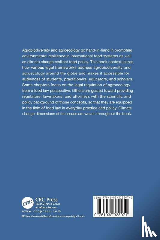  - Environmental Resilience and Food Law