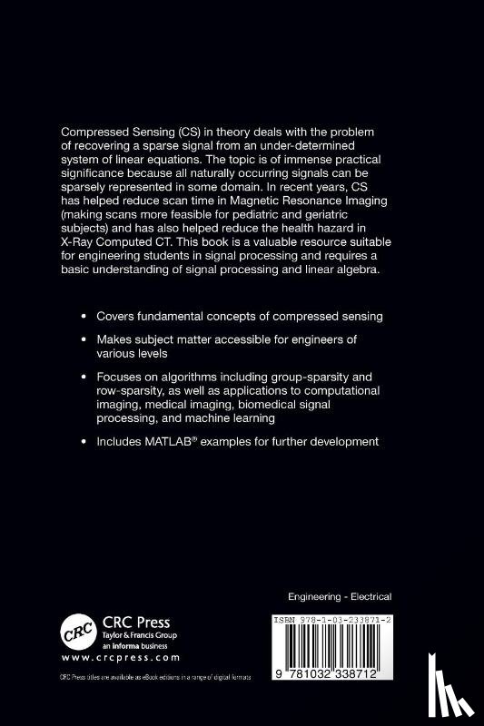 Majumdar, Angshul - Compressed Sensing for Engineers