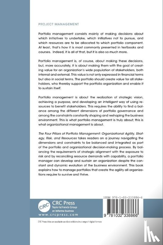 Lazar, Olivier - The Four Pillars of Portfolio Management