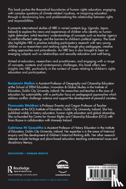  - Pushing the Boundaries of Human Rights Education