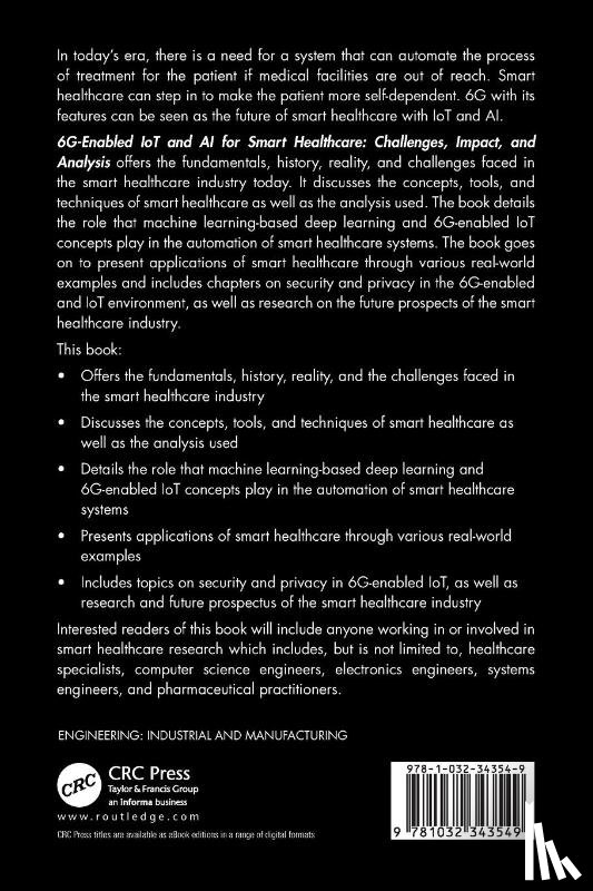  - 6G-Enabled IoT and AI for Smart Healthcare