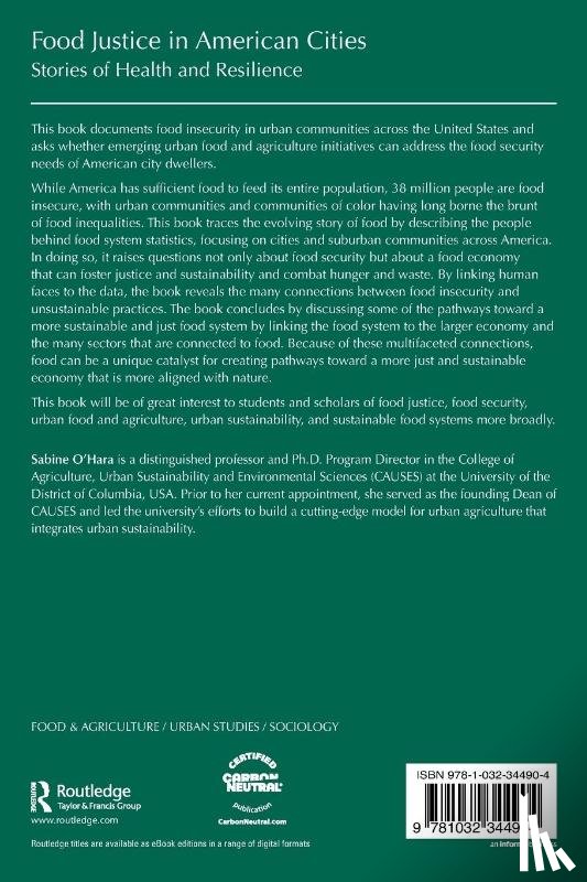 O’Hara, Sabine - Food Justice in American Cities
