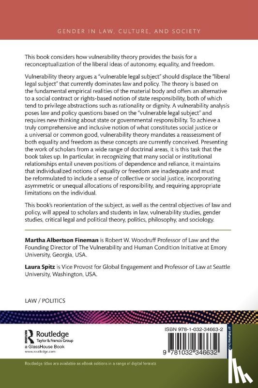  - Law, Vulnerability, and the Responsive State