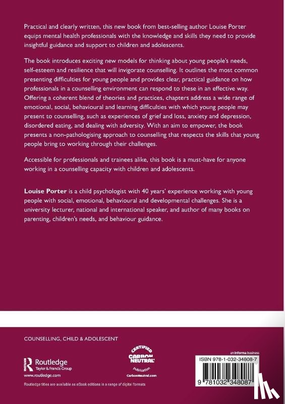 Porter, Louise (Griffith University - Counselling Young People