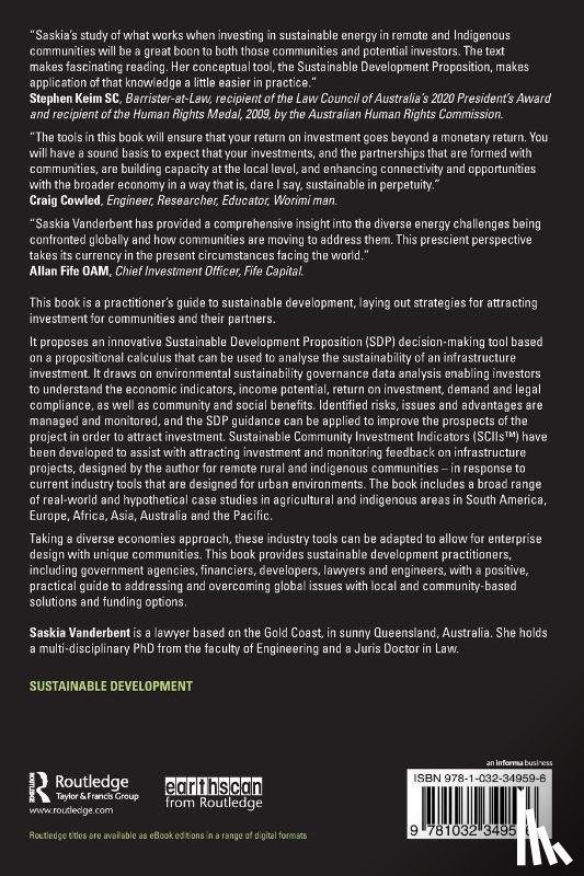 Vanderbent, Saskia - Attracting Sustainable Investment