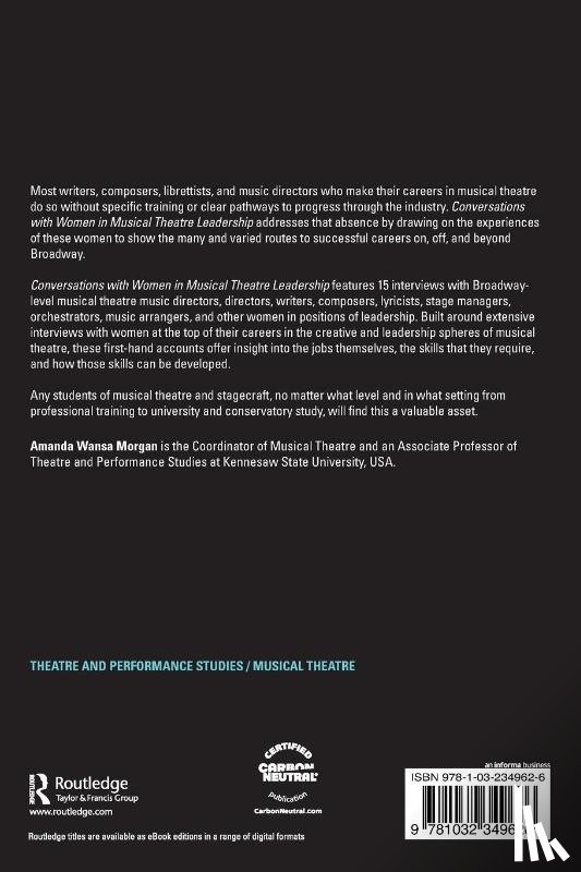  - Conversations with Women in Musical Theatre Leadership