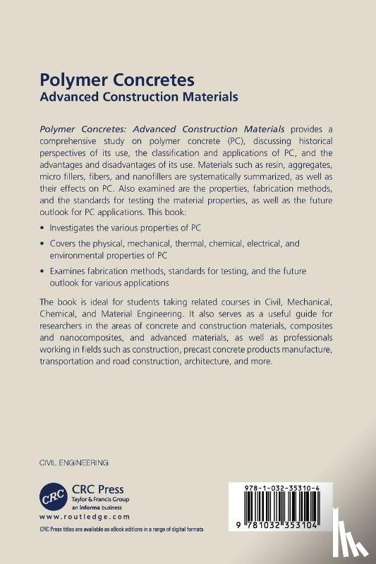Niaki, Mostafa Hassani (University of Mazandaran, Ahangari, Morteza Ghorbanzadeh (University of Mazandaran - Polymer Concretes
