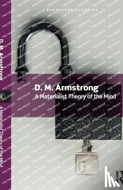 Armstrong, D. M. - A Materialist Theory of the Mind