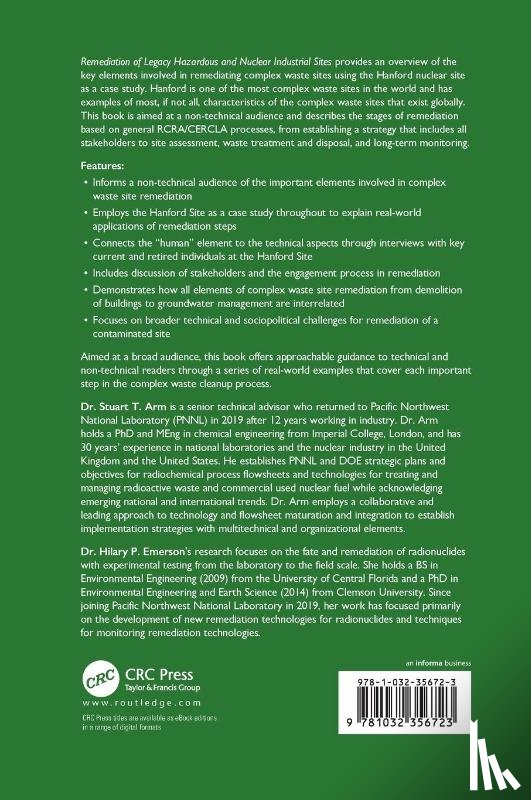  - Remediation of Legacy Hazardous and Nuclear Industrial Sites