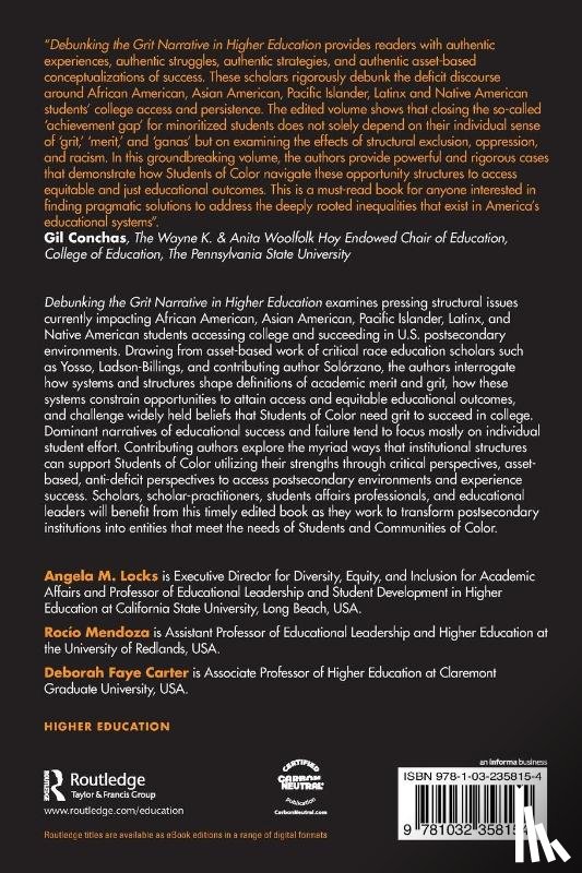  - Debunking the Grit Narrative in Higher Education