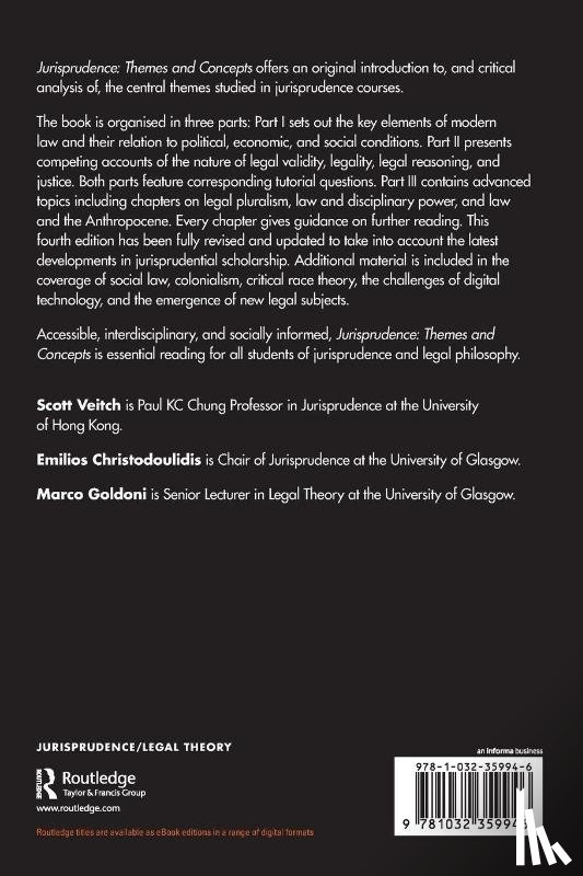 Veitch, Scott, Christodoulidis, Emilios, Goldoni, Marco - Jurisprudence