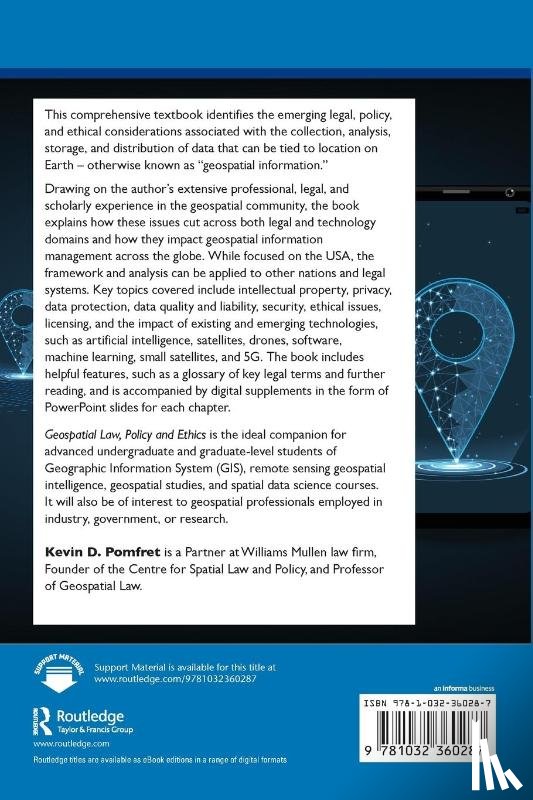 Pomfret, Kevin D. - Geospatial Law, Policy and Ethics