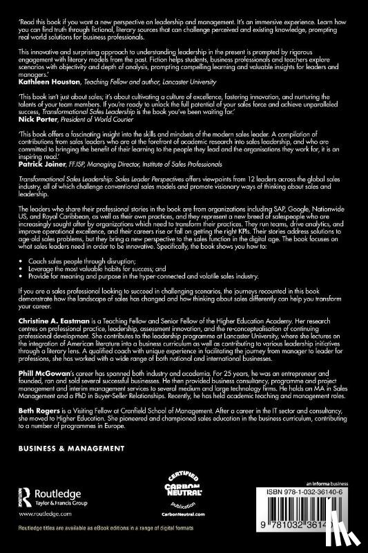  - Transformational Sales Leadership