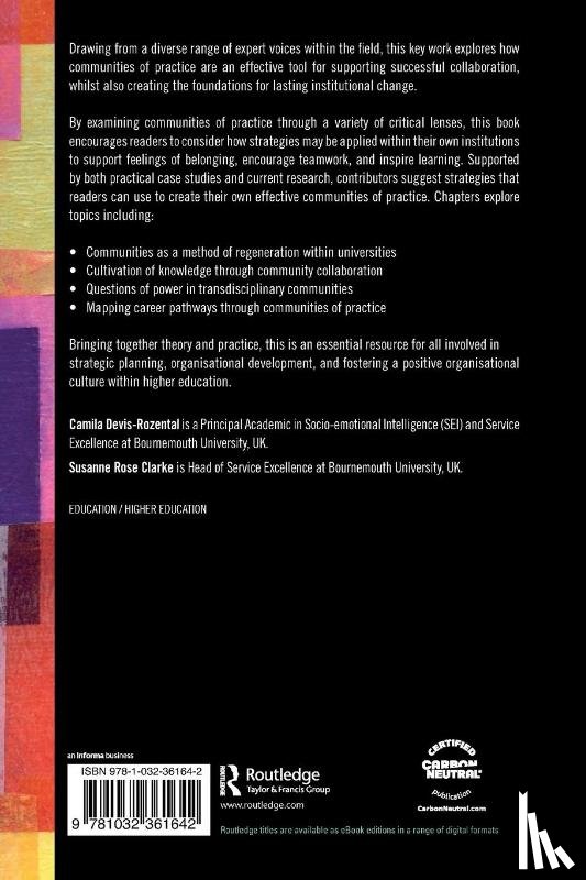  - Building Communities of Practice in Higher Education