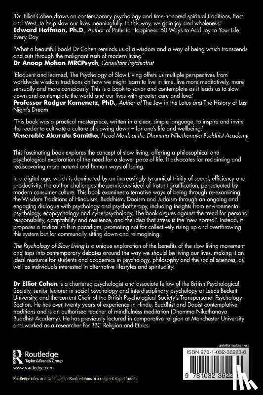 Cohen, Elliot - The Psychology of Slow Living