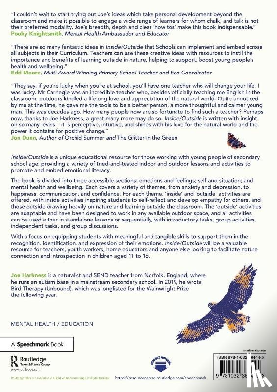 Harkness, Joe - Inside/Outside: A Nature-Themed Resource Book for Embedding Emotional Literacy