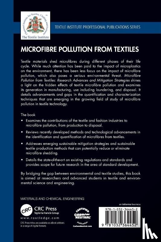  - Microfibre Pollution from Textiles