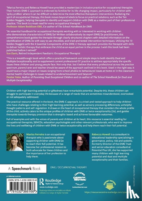 Ferreira, Mariza, Howell, Rebecca - Occupational Therapy for Children with DME or Twice Exceptionality